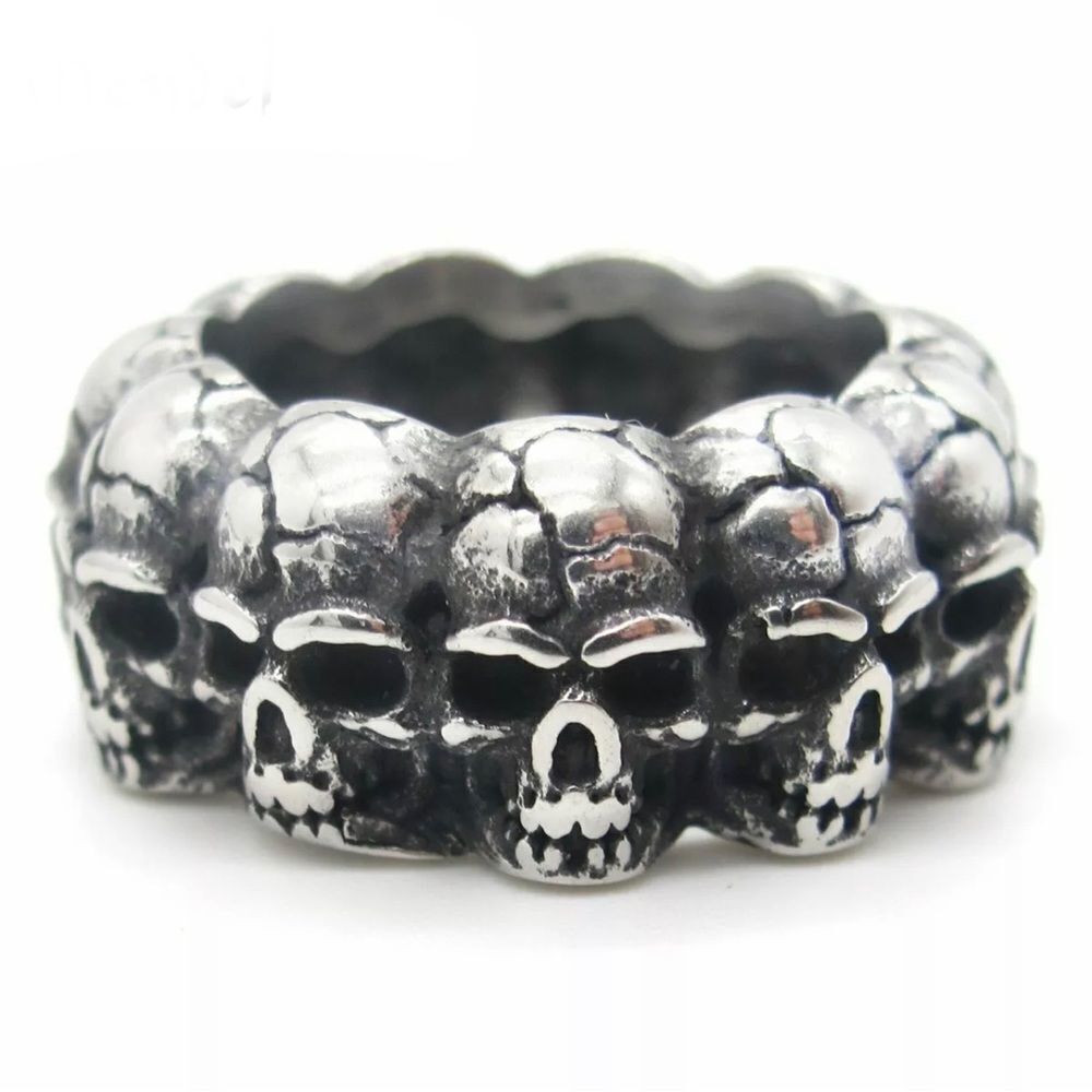 RING - Skull Ring Silver